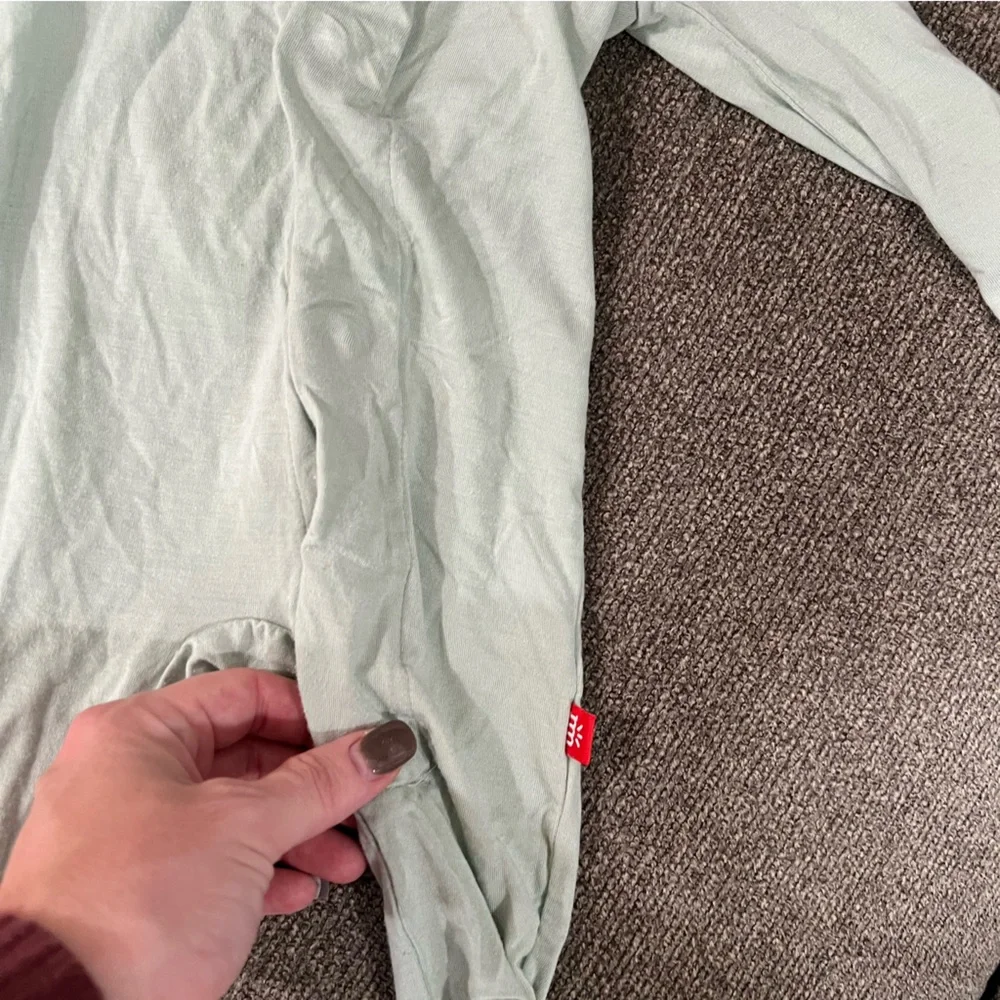 Magnetic Me Mint Green Newborn Onesie - Picture 3 of 4